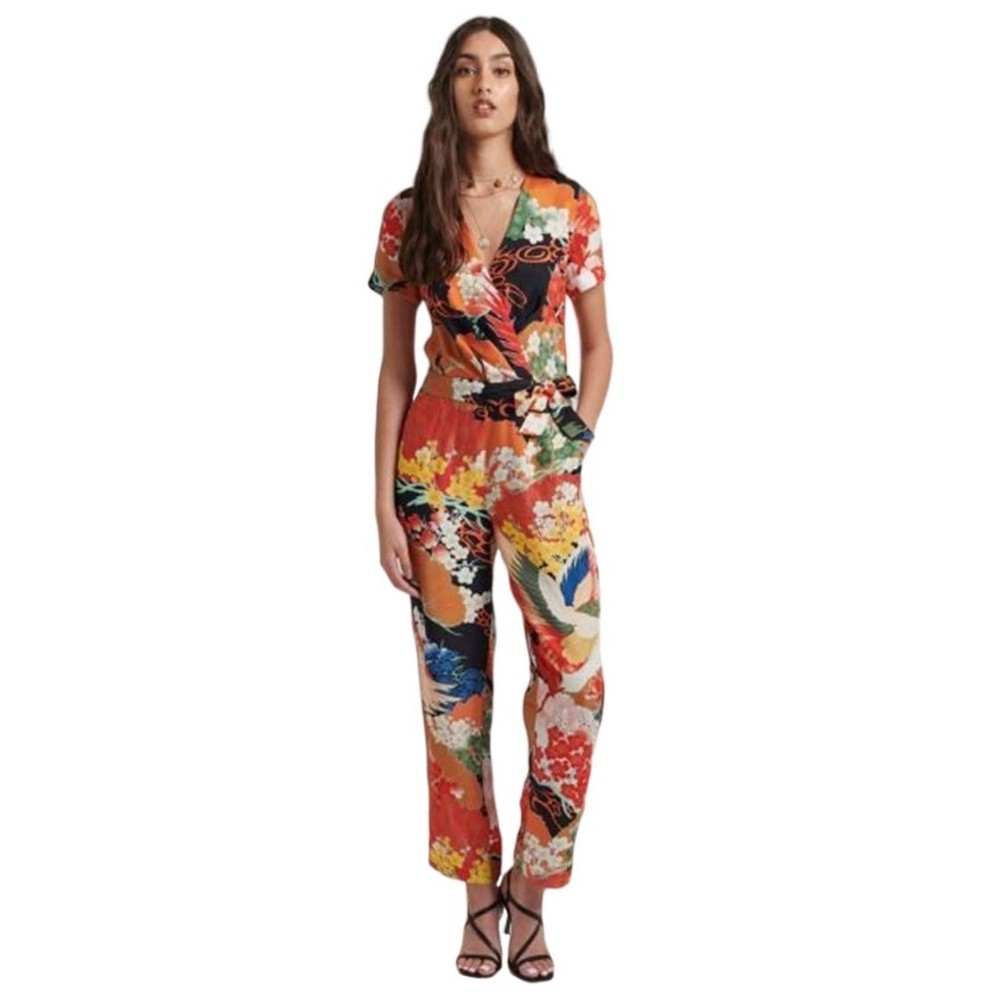 SUPERDRY D2 OVIN VINTAGE WOVEN JUMPSUIT ΟΛΟΣΩΜΗ ΦΟΡΜΑ ΓΥΝΑΙΚΕΙΑ FLORAL