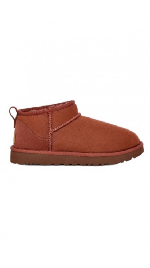 UGG CLASSIC ULTRA MINI ΜΠΟΤΑ ΓΥΝΑΙΚΕΙΑ RED JASPER