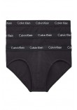 CALVIN KLEIN HIP BRIEF 3PK ΕΣΩΡΟΧΟ ΑΝΔΡΙΚΟ BLACK