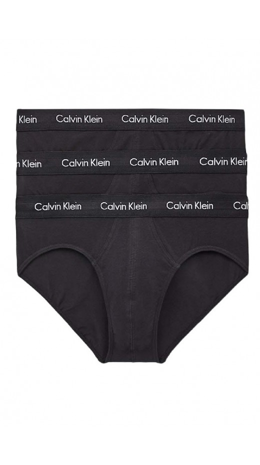 CALVIN KLEIN HIP BRIEF 3PK ΕΣΩΡΟΧΟ ΑΝΔΡΙΚΟ BLACK