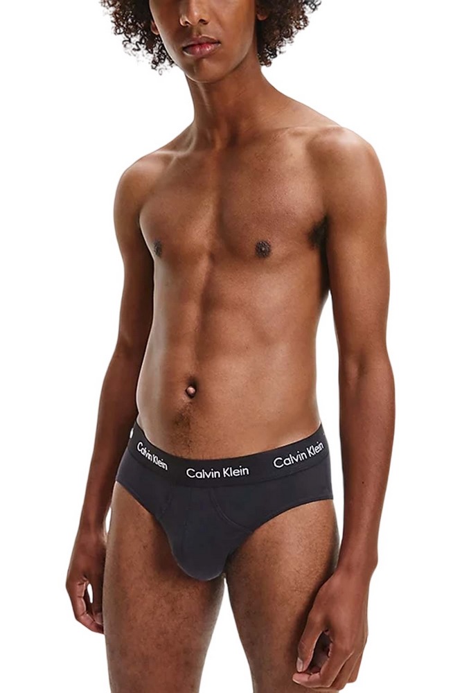 CALVIN KLEIN HIP BRIEF 3PK ΕΣΩΡΟΧΟ ΑΝΔΡΙΚΟ BLACK