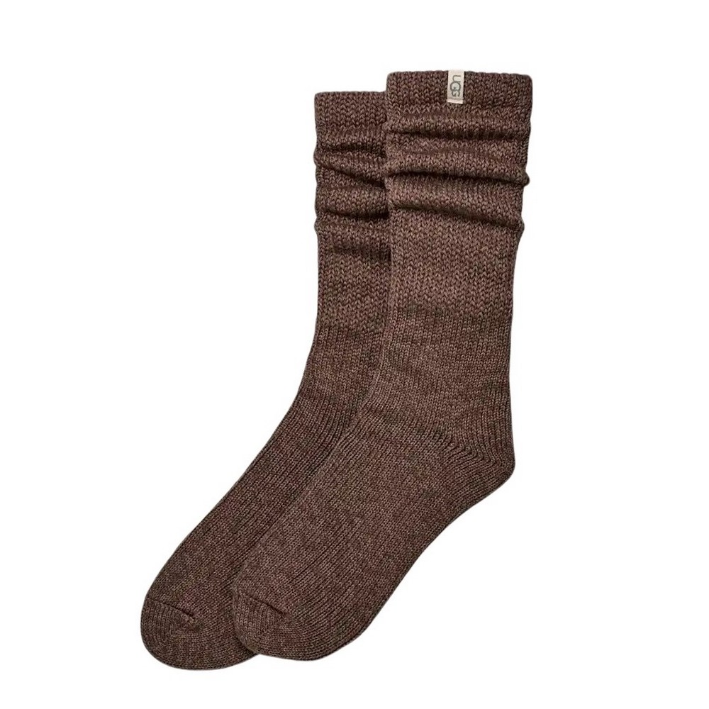 UGG TYLA SLOUCHY CREW II ΚΑΛΤΣΑ ΜΕΣΑΙΑ ΓΥΝΑΙΚΕΙΑ BROWN
