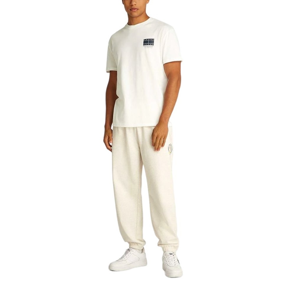 TOMMY JEANS REG DNA GRAPHIC TEE EXT ΜΠΛΟΥΖΑ ΑΝΔΡΙΚΗ ECRU