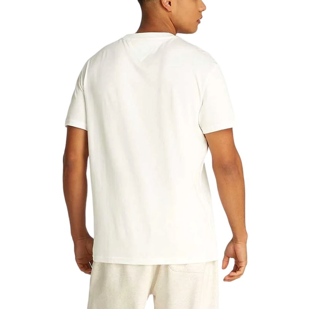 TOMMY JEANS REG DNA GRAPHIC TEE EXT ΜΠΛΟΥΖΑ ΑΝΔΡΙΚΗ ECRU