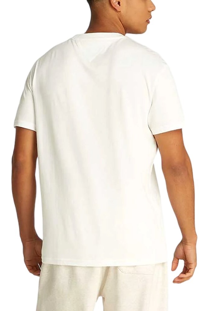 TOMMY JEANS REG DNA GRAPHIC TEE EXT ΜΠΛΟΥΖΑ ΑΝΔΡΙΚΗ ECRU