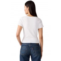 LEVIS® ESSENTIAL SQRD NECK TEE T-SHIRT ΜΠΛΟΥΖΑ ΓΥΝΑΙΚΕΙΑ WHITE