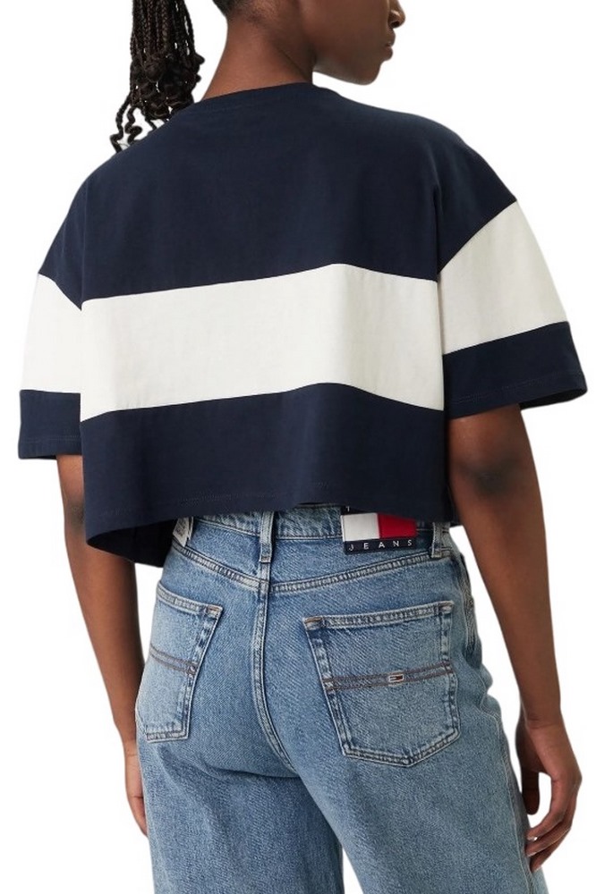 TOMMY JEANS CBLK BADGE T-SHIRT ΜΠΛΟΥΖΑ ΓΥΝΑΙΚΕΙΑ NAVY