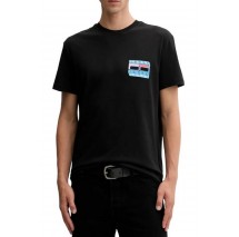 TOMMY JEANS REG DNA FLAG PLAY TEE EXT T-SHIRT ΜΠΛΟΥΖΑ ΑΝΔΡΙΚΗ BLACK