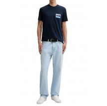 TOMMY JEANS REG DNA FLAG PLAY TEE EXT T-SHIRT ΜΠΛΟΥΖΑ ΑΝΔΡΙΚΗ DARK NAVY