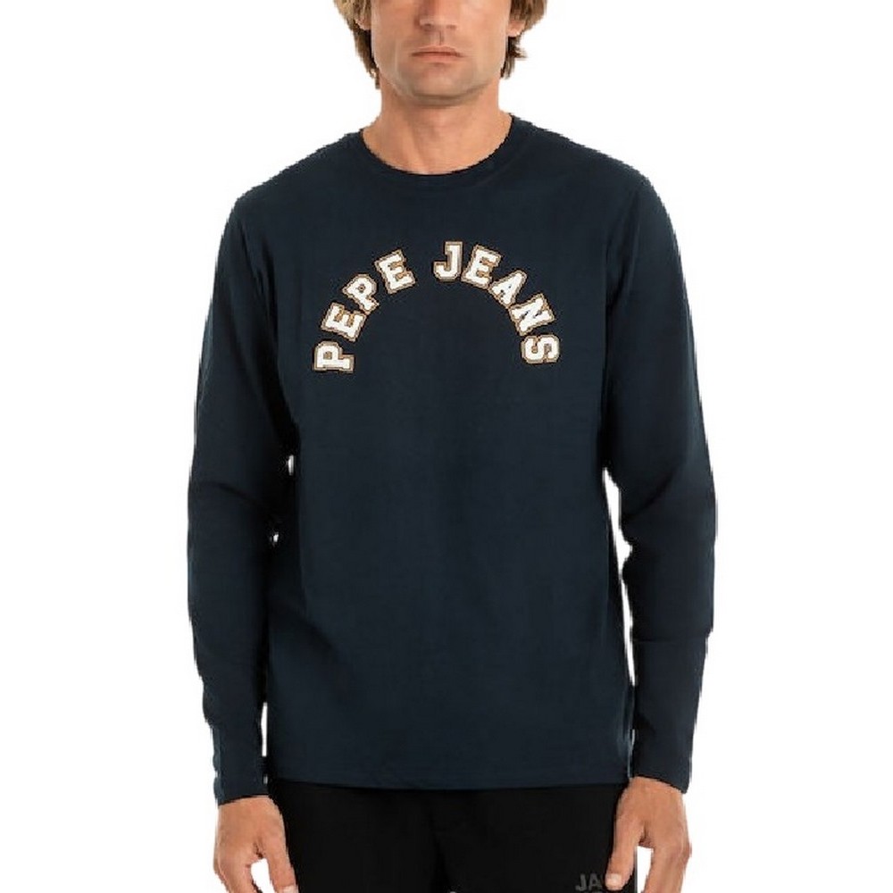 PEPE JEANS WESTEND ΜΠΛΟΥΖΑ ΑΝΔΡΙΚΗ NAVY