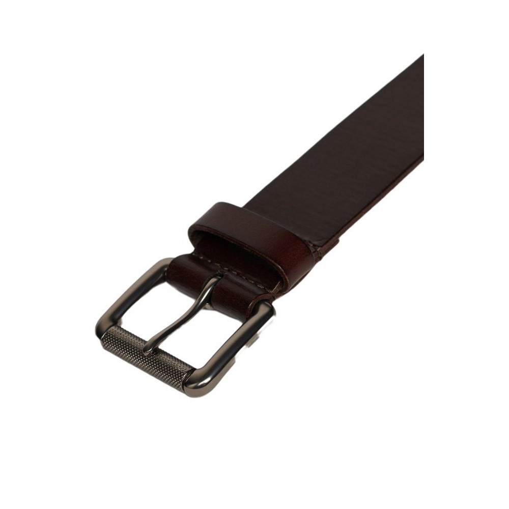 SUPERDRY D2 SDRY BRANDED BELT ΖΩΝΗ ΑΝΔΡΙΚΗ COFFEE