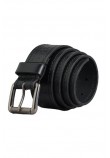 SUPERDRY BRANDED BELT ΖΩΝΗ ΑΝΔΡΙΚΗ BLACK/BLACK