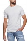 GUESS EMB PIMA CREW T-SHIRT ΜΠΛΟΥΖΑ ΑΝΔΡΙΚΗ WHITE