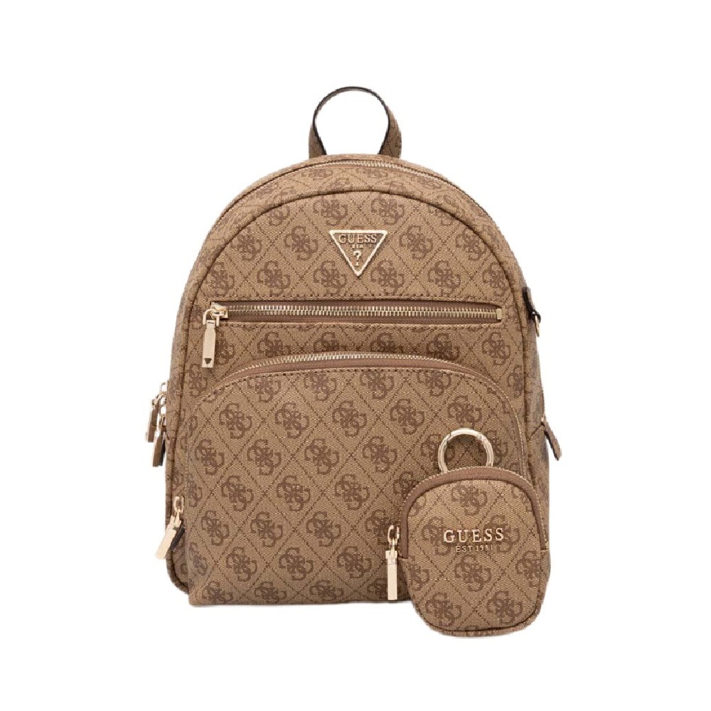 GUESS POWER PLAY TECH BACKPACK ΤΣΑΝΤΑ ΓΥΝΑΙΚΕΙΑ LATTE