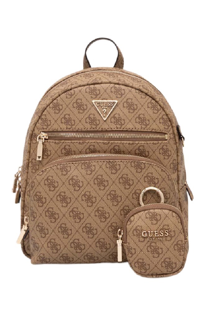 GUESS POWER PLAY TECH BACKPACK ΤΣΑΝΤΑ ΓΥΝΑΙΚΕΙΑ LATTE