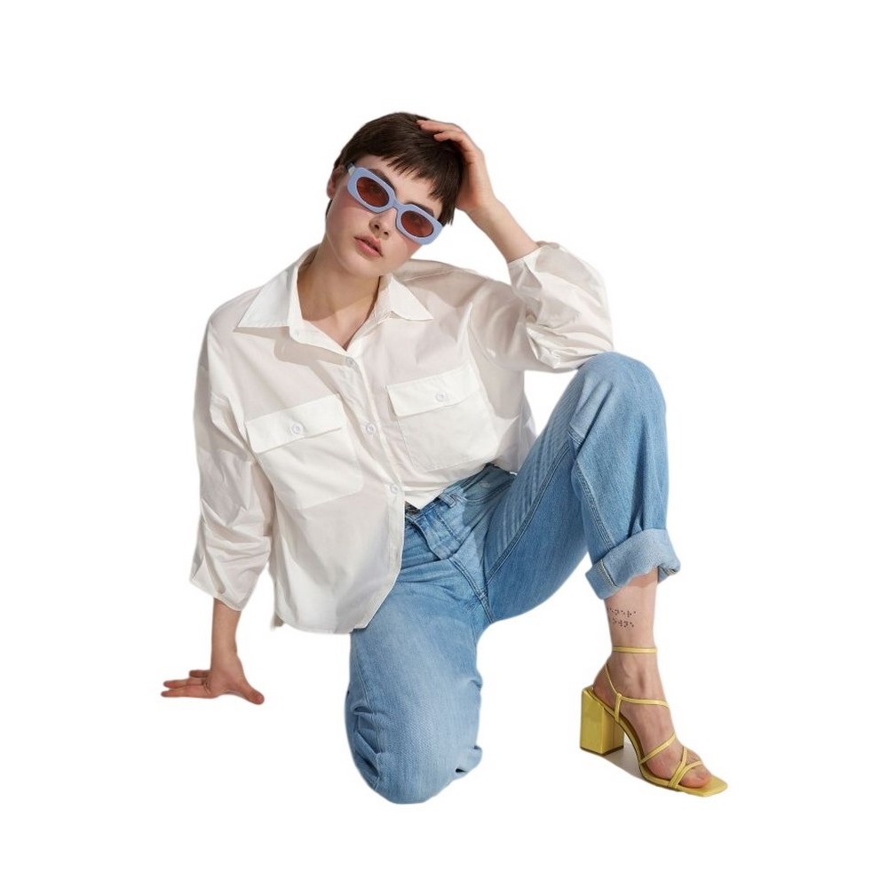 ALE ΠΟΥΚΑΜΙΣΟ 8916248 ΓΥΝΑΙΚΕΙΟ WHITE
