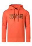 VERSACE JEANS COUTURE LOGO IST 3D EMBRO ΦΟΥΤΕΡ ΜΠΛΟΥΖΑ ΑΝΔΡΙΚΗ ORANGE