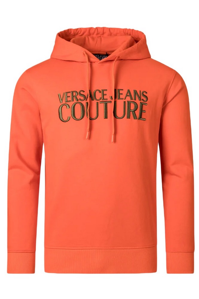 VERSACE JEANS COUTURE LOGO IST 3D EMBRO ΦΟΥΤΕΡ ΜΠΛΟΥΖΑ ΑΝΔΡΙΚΗ ORANGE