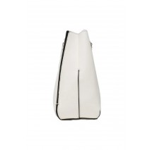 CALVIN KLEIN JEANS SCULPTED SHOULDER BAG W/CHAIN24 ΤΣΑΝΤΑ ΓΥΝΑΙΚΕΙΑ WHITE