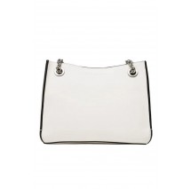 CALVIN KLEIN JEANS SCULPTED SHOULDER BAG W/CHAIN24 ΤΣΑΝΤΑ ΓΥΝΑΙΚΕΙΑ WHITE