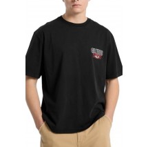 GUESS AMERICAN CLASSIC ΜΠΛΟΥΖΑ ΑΝΔΡΙΚΗ WASHED BLACK