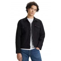 LEVIS® THE TRUCKER JACKET DENIM ΜΠΟΥΦΑΝ ΑΝΔΡΙΚΟ BLACK DENIM