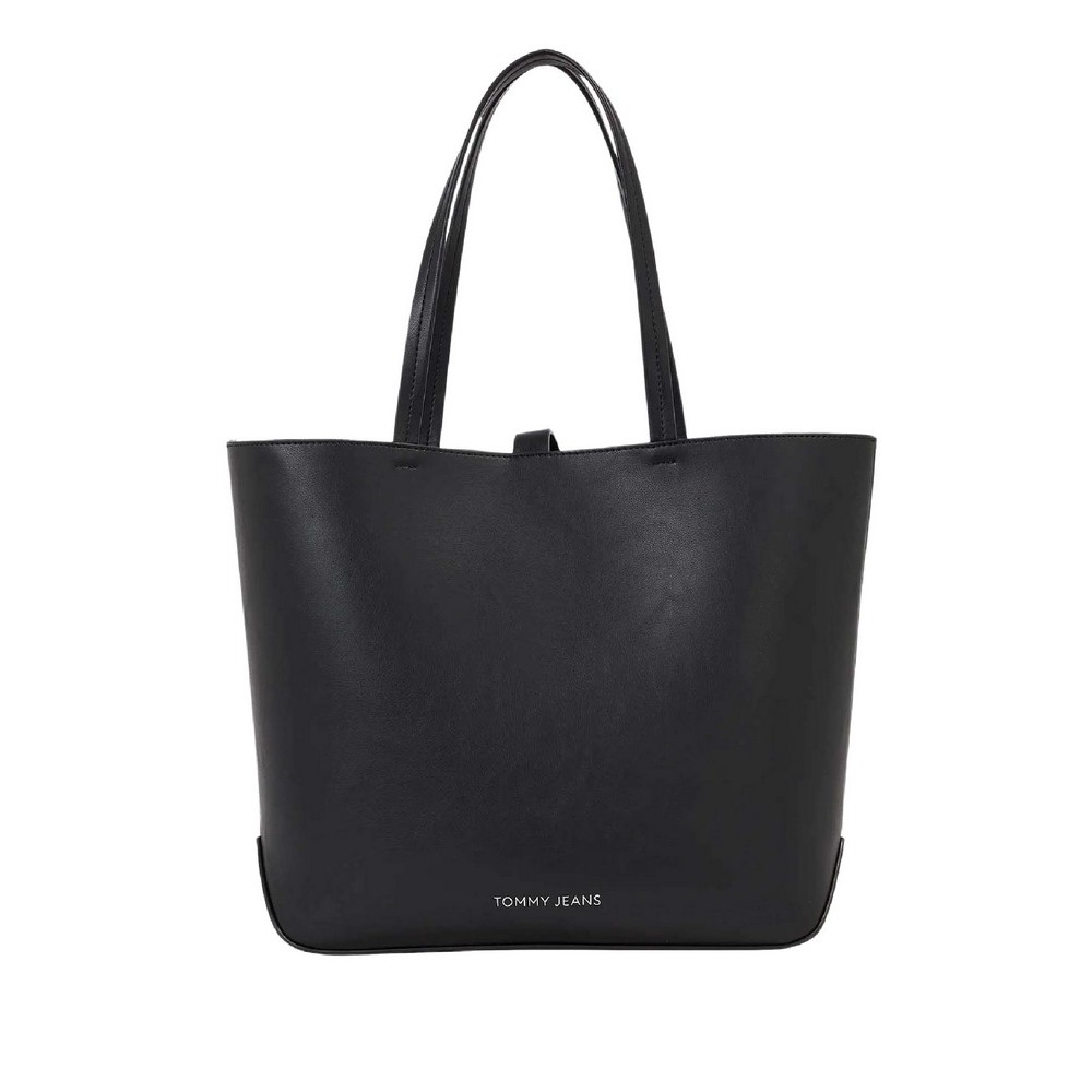 TOMMY HILFIGER TJW ESS MUST TOTE ΤΣΑΝΤΑ ΓΥΝΑΙΚΕΙΑ BLACK