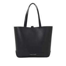 TOMMY HILFIGER TJW ESS MUST TOTE ΤΣΑΝΤΑ ΓΥΝΑΙΚΕΙΑ BLACK