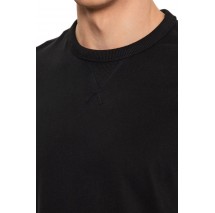 CALVIN KLEIN BADGE REGULAR TEE T-SHIRT ΑΝΔΡΙΚΟ BLACK