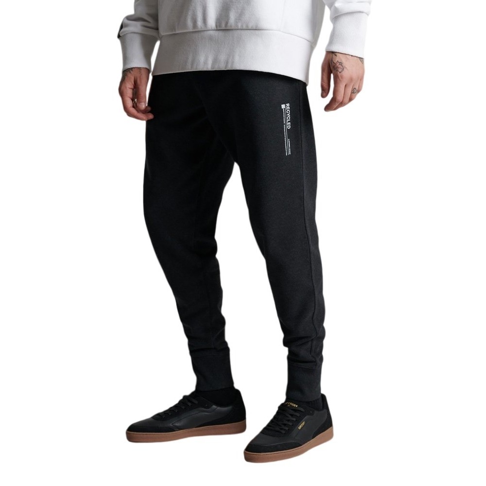 ΠΑΝΤΕΛΟΝΙ ΦΟΡΜΑΣ D2 STUDIOS RCYCL MICRO TOP JOGGER ΑΝΔΡΙΚΟ SUPERDRY DARK GREY