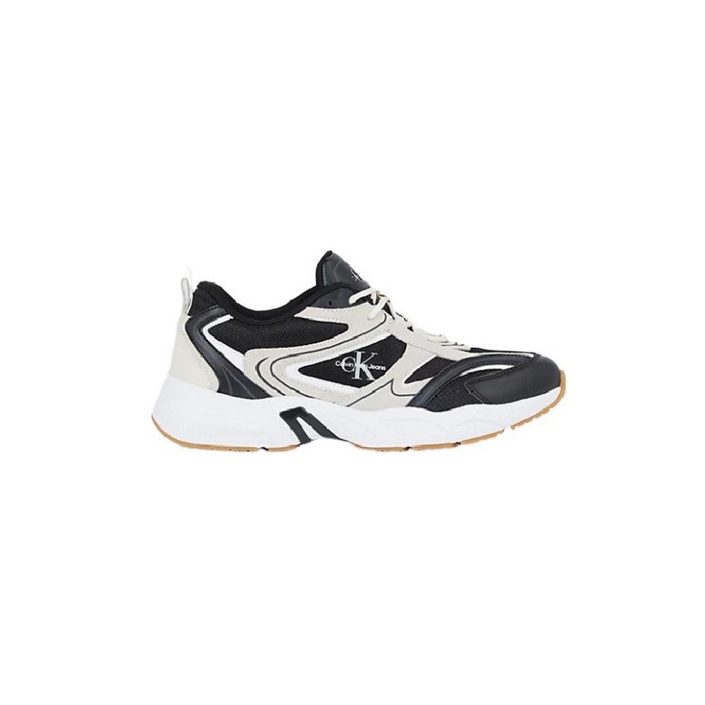 CALVIN KLEIN JEANS RETRO TENNIS SU-MESH ΠΑΠΟΥΤΣΙ ΑΝΔΡΙΚΟ BLACK