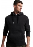 SUPERDRY D2 OVIN ESSENTIAL LOGO HOODIE ΦΟΥΤΕΡ ΜΠΛΟΥΖΑ ΑΝΔΡΙΚΗ BLACK