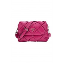 GUESS ZAINA FLAP SHOULDER ΤΣΑΝΤΑ ΓΥΝΑΙΚΕΙΑ PLUM