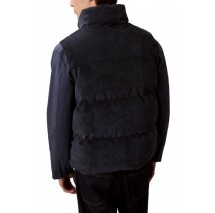 CALVIN KLEIN JEANS SLVLSS REVERSIBLE CORDUROY PUFFE ΓΙΛΕΚΟ ΜΠΟΥΦΑΝ ΑΝΔΡΙΚΟ NAVY