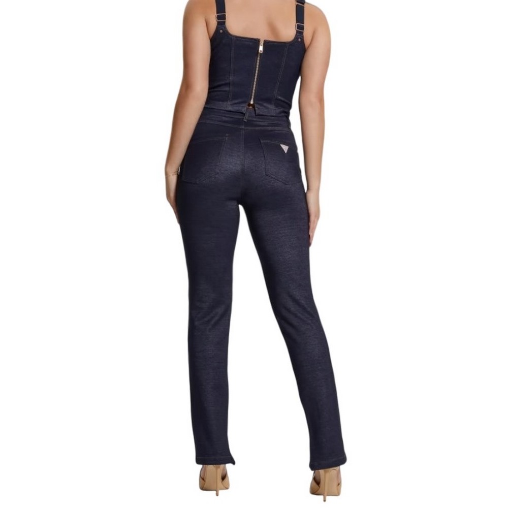 GUESS  CAROLINE PANT ΠΑΝΤΕΛΟΝΙ ΓΥΝΑΙΚΕΙΟ BLUΕ DENIM