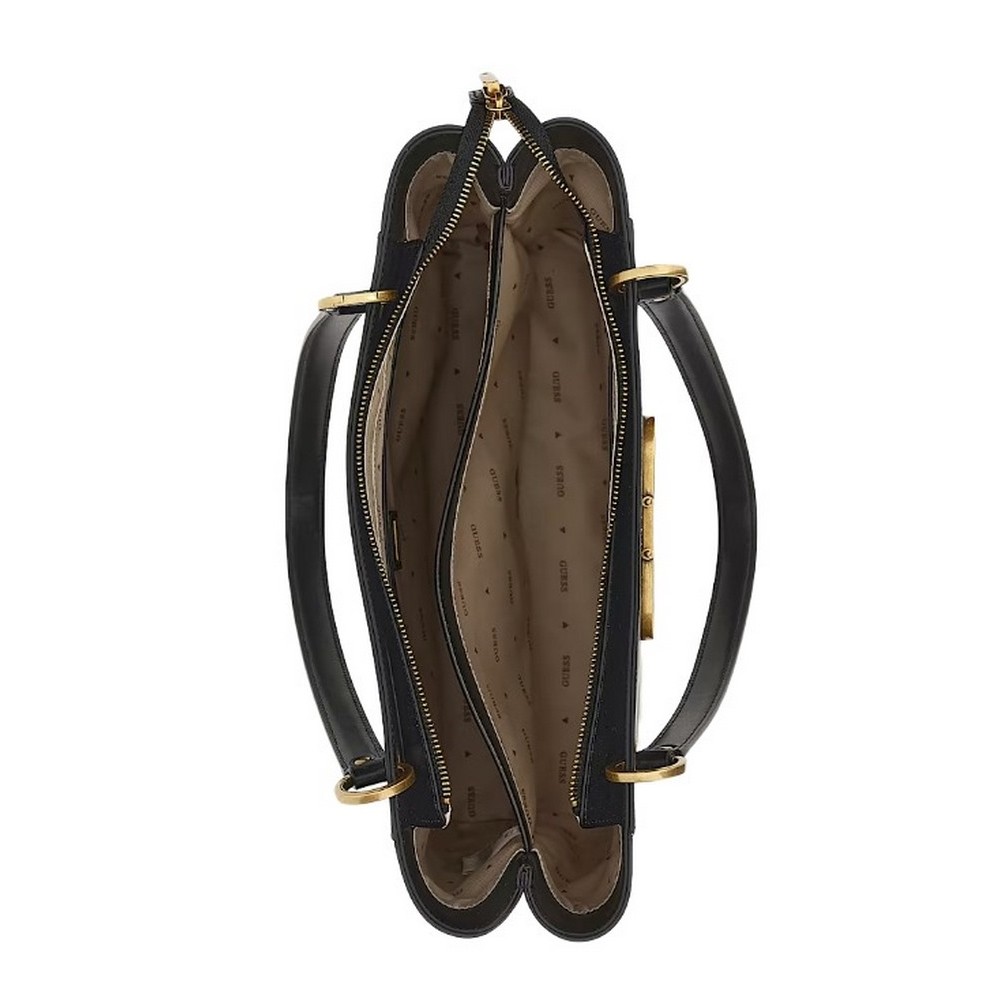 GUESS FLEET NOEL TOTE ΤΣΑΝΤΑ ΓΥΝΑΙΚΕΙΑ BLACK