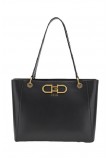 GUESS FLEET NOEL TOTE ΤΣΑΝΤΑ ΓΥΝΑΙΚΕΙΑ BLACK