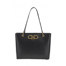 GUESS FLEET NOEL TOTE ΤΣΑΝΤΑ ΓΥΝΑΙΚΕΙΑ BLACK