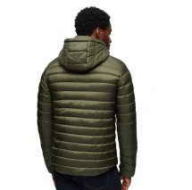 SUPERDRY HOODED SPORT PADDED ΜΠΟΥΦΑΝ ΑΝΔΡΙΚΟ GREEN