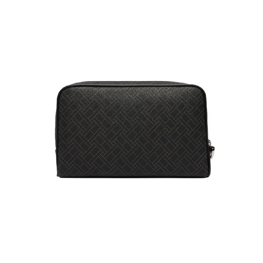 TOMMY HILFIGER FLAG MONOGRAM POUCH ΤΣΑΝΤΑ ΑΝΔΡΙΚΗ BLACK