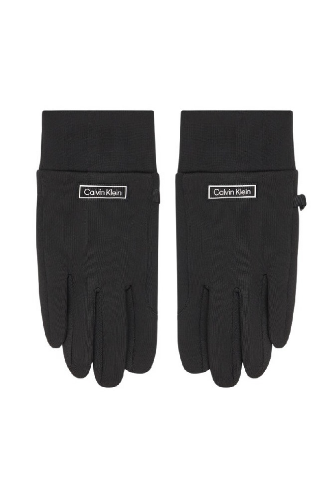CALVIN KLEIN TECH NYLON GLOVES ΓΑΝΤΙΑ ΑΝΔΡΙΚΑ BLACK