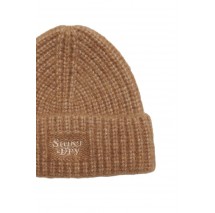 SUPERDRY D3 SDRY RIB KNIT BEANIE HAT ΣΚΟΥΦΟΣ  ΓΥΝΑΙΚΕΙΟΣ BROWN