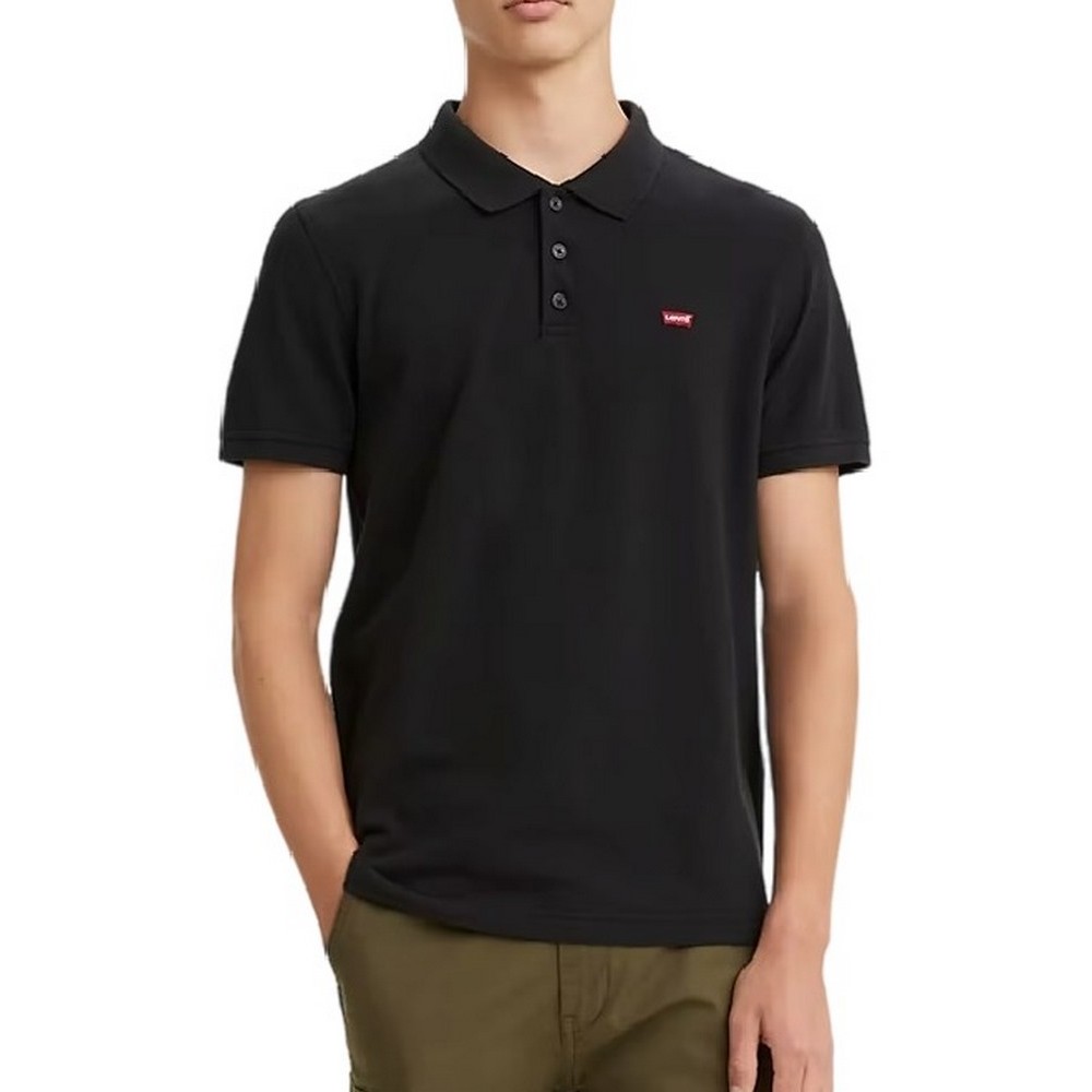 LEVI'S HM POLO T-SHIRT ΜΠΛΟΥΖΑ ΑΝΔΡΙΚΗ BLACK