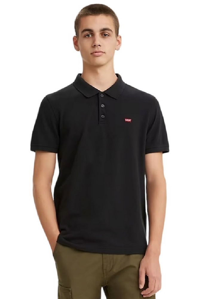 LEVI'S HM POLO T-SHIRT ΜΠΛΟΥΖΑ ΑΝΔΡΙΚΗ BLACK