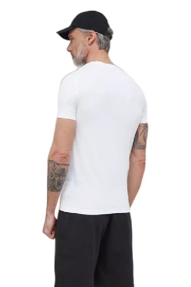 CALVIN KLEIN  JEANS MICRO MONOLOGO TEE TSHIRT ΑΝΔΡΙΚΟ WHITE