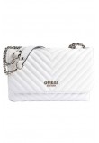 GUESS KEILLAH CONVERTIBLE XBODY FLAP ΤΣΑΝΤΑ ΓΥΝΑΙΚΕΙΑ WHITE