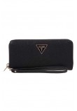 GUESS LAUREL II SLG LARGE ZIP AROUND ΠΟΡΤΟΦΟΛΙ ΓΥΝΑΙΚΕΙΟ BLACK