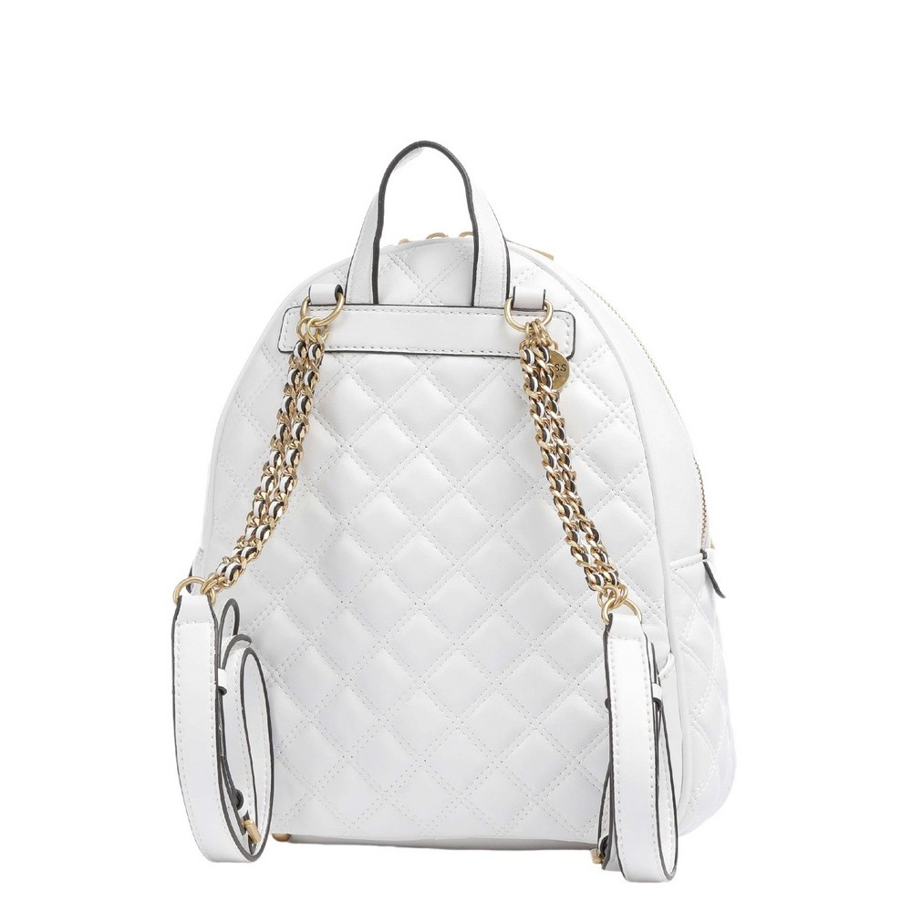 GUESS GIULLY BACKPACK ΤΣΑΝΤΑ ΓΥΝΑΙΚΕΙΑ WHITE