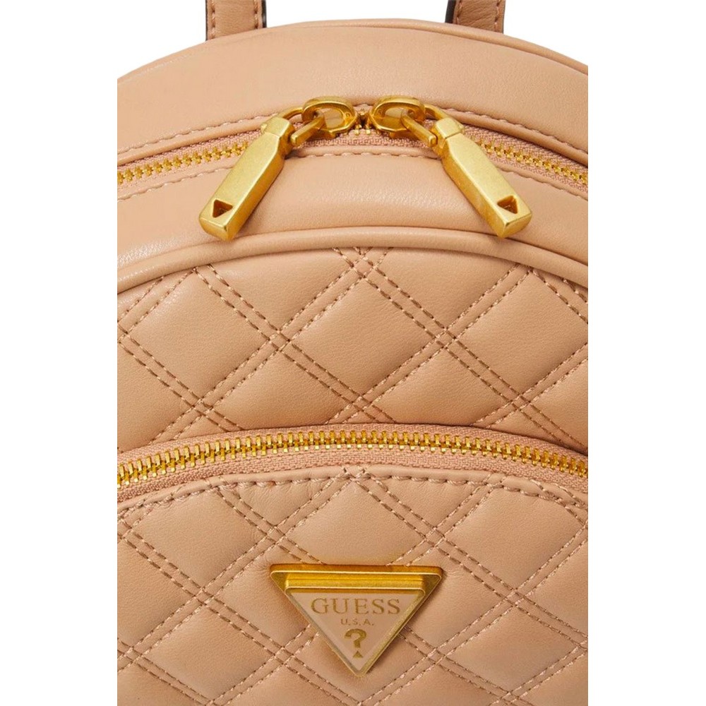 GUESS GIULLY BACKPACK ΤΣΑΝΤΑ ΓΥΝΑΙΚΕΙΑ BEIGE