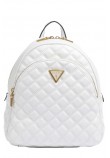 GUESS GIULLY BACKPACK ΤΣΑΝΤΑ ΓΥΝΑΙΚΕΙΑ WHITE